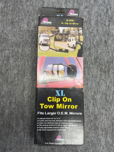 XL Clip-On Tow Mirror for Trucks, Vans, SUVs, and Motorhomes