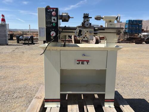 JET BD-920W Bench Lathe, 9" x 20", 0.75 HP, 115V, with Stand and Accessories - 2