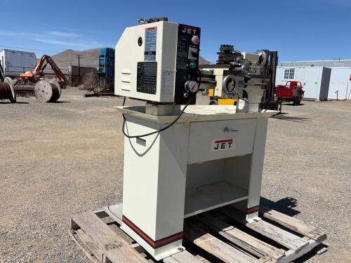 JET BD-920W Bench Lathe, 9" x 20", 0.75 HP, 115V, with Stand and Accessories
