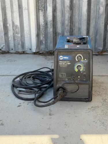 Miller Millermatic 211 Auto-Set MVP MIG Welder, 120/230V, 30&ndash;230A Output, 3/8" Capacity