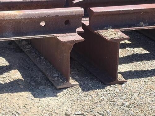 15' Wide Cattle Guard, Heavy Duty Railroad Rail - Made of two 7.5' halves - 7