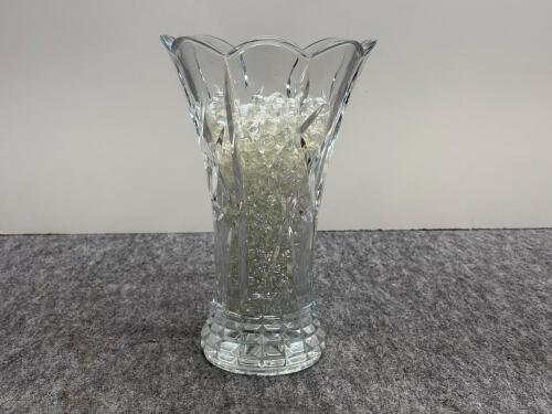 11" Crystal Vase