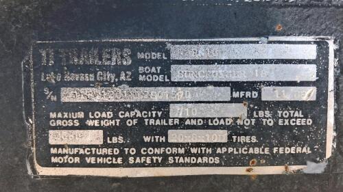 SunCruiser 18 Pontoon Boat, Mercury Outboard, Tandem Axle Trailer, 20ft - 13