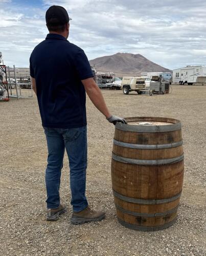 Wine Barrel made from French oak - 4