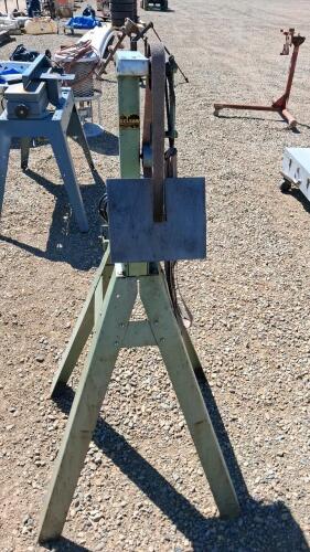 Belsaw Floor-Standing Belt Grinder 2"x48", 1/2 HP Motor, Adjustable Work Rest, Steel Frame - 4