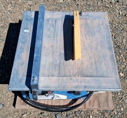 Portable Benchtop Table Saw with 10" Blade, 15-Amp Motor, and Blade Guard
