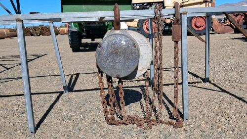 Yale Load King Hand Hoist 1&frac12; Ton Capacity Manual Chain Hoist Heavy Duty Industrial - 2