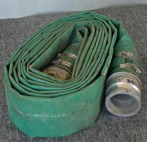 Wilson Dual-Band Cellular Amplifier w/ 3" x 25' Layflat Camlock Hose - 3