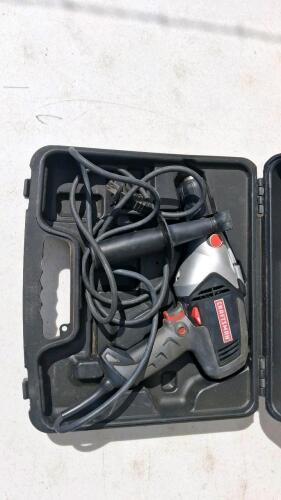 Craftsman 1/2-Inch 120V 6.0 Amp Corded Hammer Drill with Case and Side Handle - 3