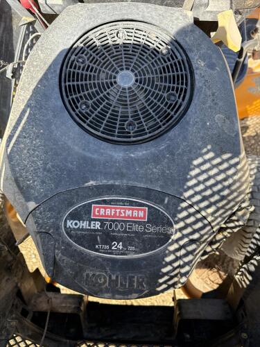 Craftsman T7400 Pro Series 54" Riding Mower, Kohler 24 HP Engine, Hydrostatic Drive - 7