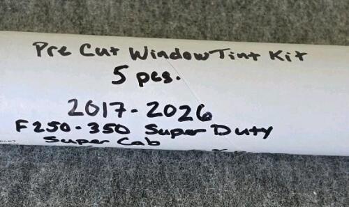Pre-Cut Window Tint Kit 5pcs 15% Front 5% Rear Ford F-250 F-350 Super Duty 2017&ndash;2026 Super Cab - 3