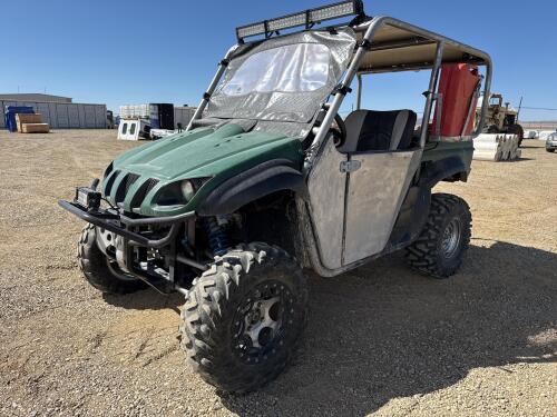 Yamaha Rhino 700 EFI Side-by-Side, Custom Roof & Doors, 2990 Miles, 712 Hours, LED Light Bar - 2