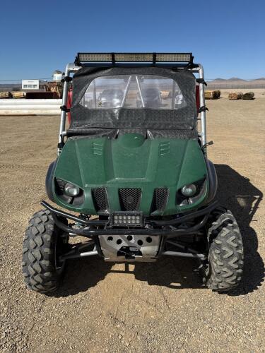 Yamaha Rhino 700 EFI Side-by-Side, Custom Roof & Doors, 2990 Miles, 712 Hours, LED Light Bar - 3