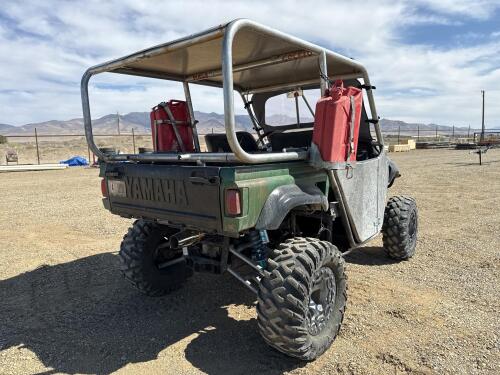 Yamaha Rhino 700 EFI Side-by-Side, Custom Roof & Doors, 2990 Miles, 712 Hours, LED Light Bar - 6