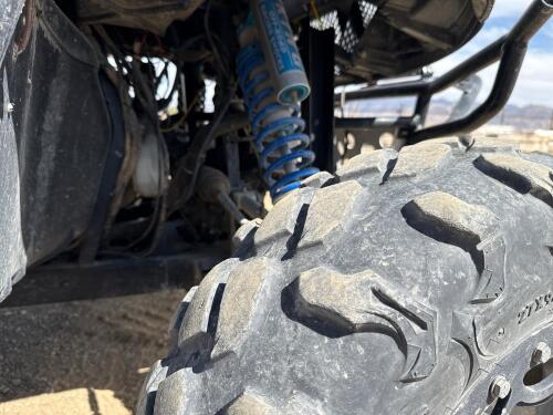 Yamaha Rhino 700 EFI Side-by-Side, Custom Roof & Doors, 2990 Miles, 712 Hours, LED Light Bar - 18