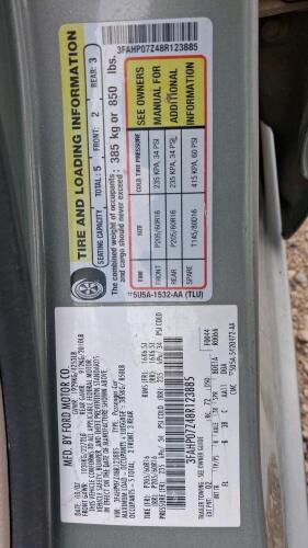 2006 Ford Fusion SE Sedan, 3.0L V6, 6-Speed Automatic, Front-Wheel Drive - 23
