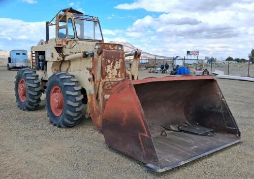 READY TO RUMBLE! Hough Payloader Articulated 4x4 Wheel Loader, Detroit Diesel, 7.5' Bucket