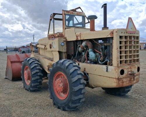 READY TO RUMBLE! Hough Payloader Articulated 4x4 Wheel Loader, Detroit Diesel, 7.5' Bucket - 5
