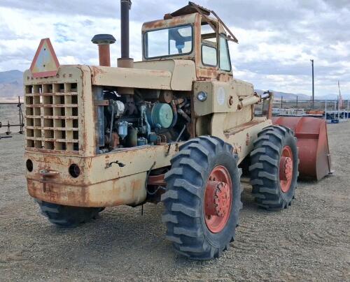 READY TO RUMBLE! Hough Payloader Articulated 4x4 Wheel Loader, Detroit Diesel, 7.5' Bucket - 7