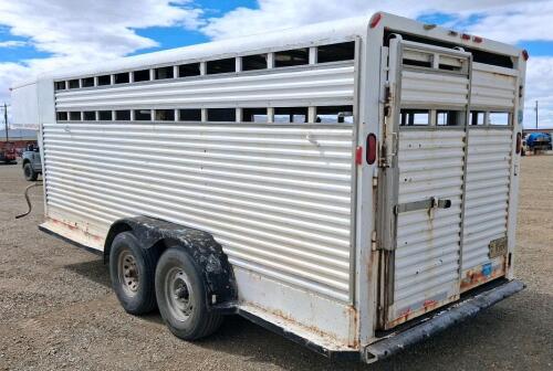 Gooseneck Livestock Trailer, 2 Axle, Escape Door, Tack Room - 5