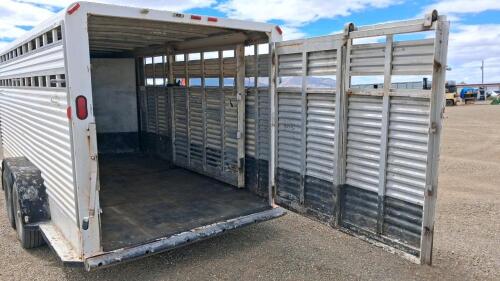 Gooseneck Livestock Trailer, 2 Axle, Escape Door, Tack Room - 8