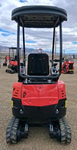 SDEE22 Mini Excavator, 2-Ton, Diesel Engine, Hydraulic Thumb, 16&rdquo; Bucket, Open ROPS, Tracks - 7