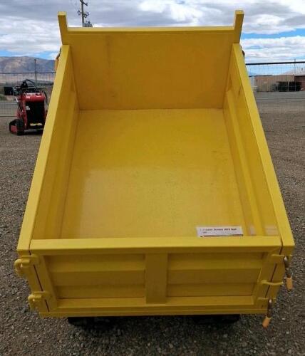 15HP 420cc Tracked Mini Dumper with Hydraulic Dump Bed and LED Headlights - 6