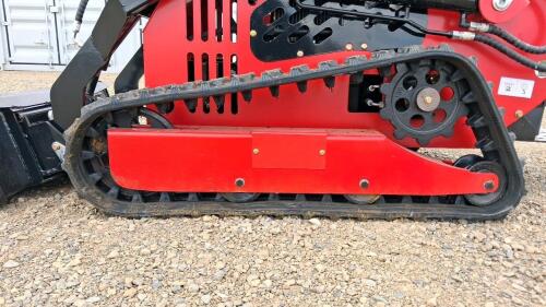 Mini Skid Steer Loader, 0.4 Hours, 23-25HP Gas Engine, Rubber Tracks, Aux Hydraulics - 14