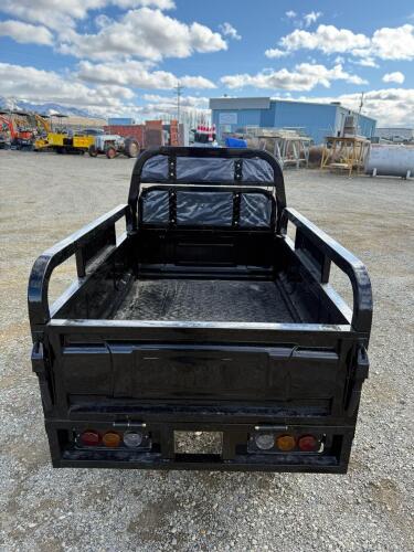 Green Electric Cargo Tricycle Manual Hydraulic Dump Bed, ***Assembly Required*** - 3