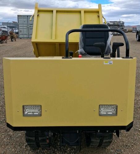15HP 420cc Mini Track Dumper/Crawler Carrier with Hydraulic Lift - 2