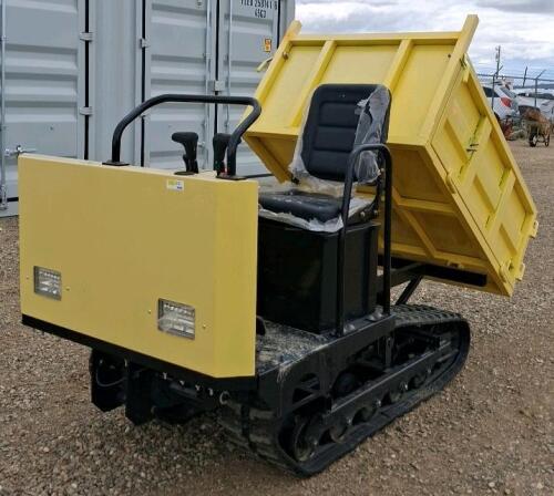 15HP 420cc Mini Track Dumper/Crawler Carrier with Hydraulic Lift - 3