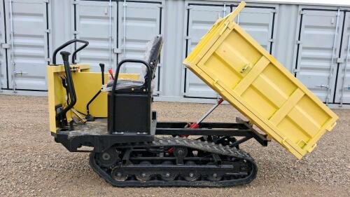 15HP 420cc Mini Track Dumper/Crawler Carrier with Hydraulic Lift - 4
