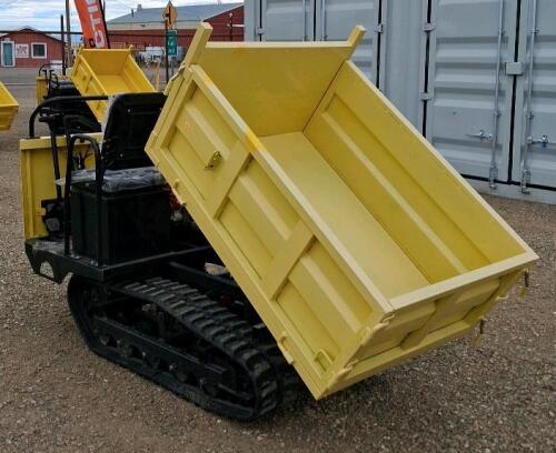 15HP 420cc Mini Track Dumper/Crawler Carrier with Hydraulic Lift - 5