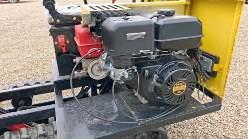 15HP 420cc Mini Track Dumper/Crawler Carrier with Hydraulic Lift - 9