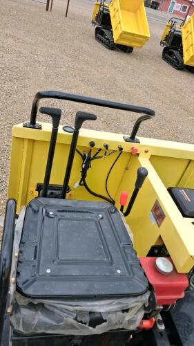 15HP 420cc Mini Track Dumper/Crawler Carrier with Hydraulic Lift - 10