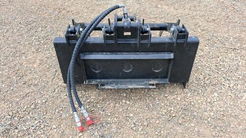 Mini Skid Steer Root Grapple Attachment, Universal Quick Attach, Hydraulic Hoses Included - 3
