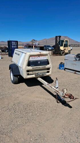 Ingersoll-Rand P-100B-W-F Tow-Behind Air Compressor, 100 CFM, Ford Gas Engine
