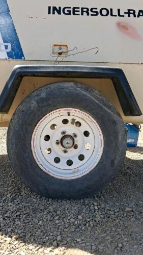 Ingersoll-Rand P-100B-W-F Tow-Behind Air Compressor, 100 CFM, Ford Gas Engine - 14