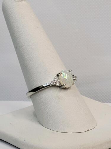 Beautiful Fire Opal Ring, Size 9&frac12; - 3