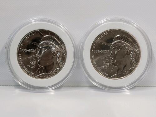 1776-2026 (250 Year) Semi-Quincentential (P&D) Half Dollars