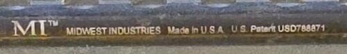 Midwest Industries Suppressor Series Combat Rail 15" Free Float M-LOK Handguard - 4