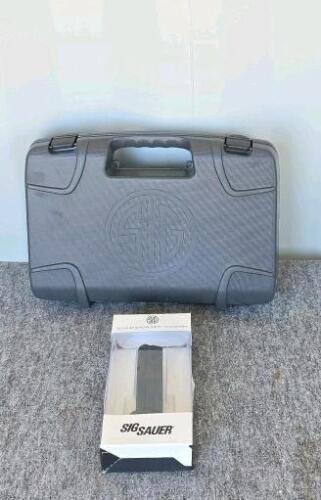 SIG Sauer P320 9mm 17-Round Magazine with Large Polymer Pistol Case
