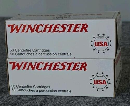 Winchester .357 Magnum 110gr Jacketed Hollow Point Ammo Q4204, 2x50 Rounds, Made in USA - 3