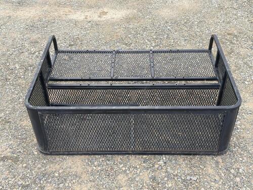 *Rear extra carry basket for 4 Wheelers - 41"x29" ATV-Mounted Cargo Carrier Basket, Steel Mesh