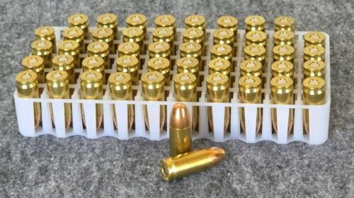 Federal American Eagle 9mm Luger 115gr FMJ Brass Ammunition, 200 Rounds, USA - 6