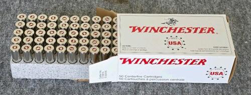 Winchester .357 Magnum 110gr Jacketed Hollow Point Ammo Q4204, 2x50 Rounds, Made in USA - 4