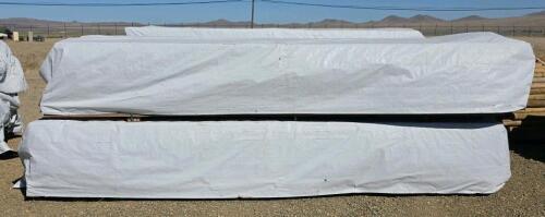 Rough Sawn Lumber Bundle, 1"x 4" x 12ft, 220 Qty