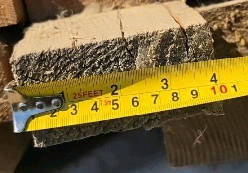 Dimensional Lumber 2x4x10' Softwood Boards &ndash; Bundled, Rough-Cut, 100 Qty - 3