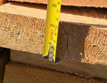 Dimensional Lumber 2x8x12' Softwood Boards &ndash; Bundled, Rough-Cut, 60 Qty - 4