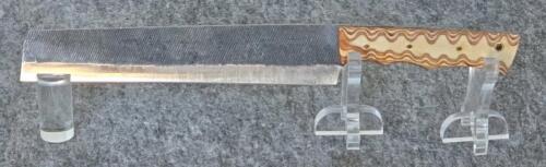 Handmade High-Carbon Steel Knife Set, Chef, Bread, & Slicer, Custom Multi-Laminate Handles - 4